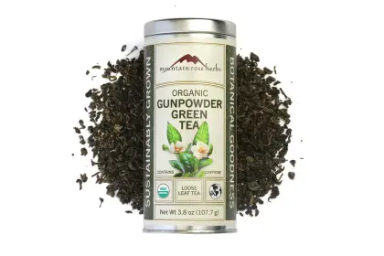 Gunpowder Green Tea Organic & Fair for Life from Mountain Rose Herbs