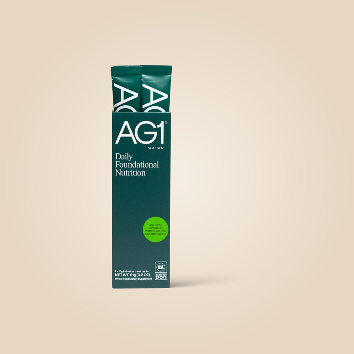 AG1 7-count travel pack trial