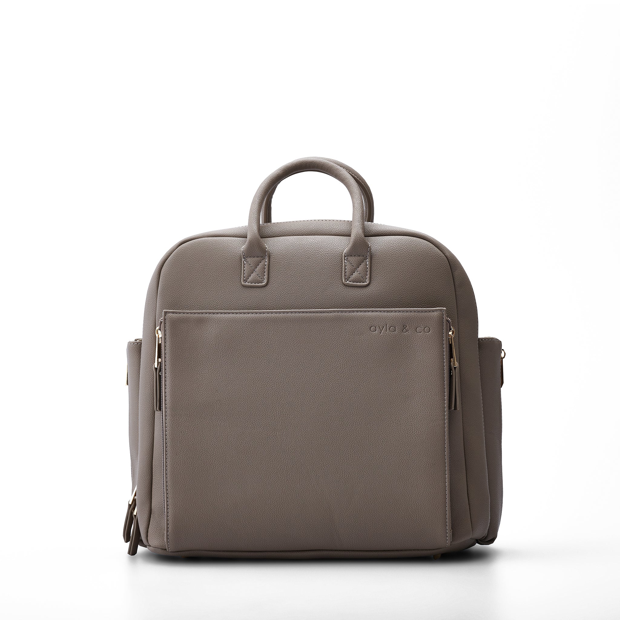 The Ayla Diaper Bag in Pebble