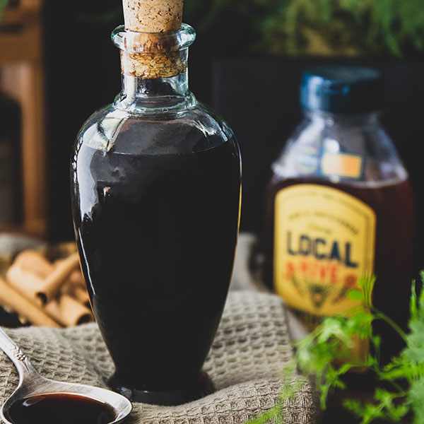 Organic Elderberry Syrup Botanical Blend