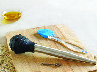 An assortment of kitchen basters